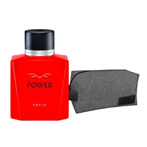 Antonio Banderas Power Of Seduction Kit Perfume Masculino Edt Necessaire Novo Mundo Mobile