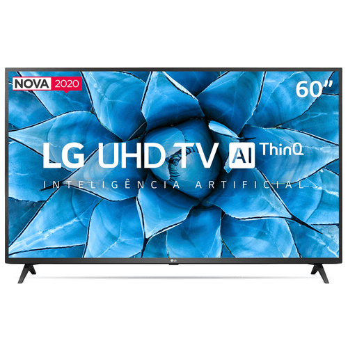 Smart TV LED 60'' LG, 4K, UHD, Wi-Fi, Bluetooth®, ThinQ AI, Ceramic Black - 60UN7310PSA Menor preço em Smart TV LED 60'' LG, 4K, UHD, Wi-Fi, Bluetooth®, ThinQ AI, Ceramic Black - 60UN7310PSA