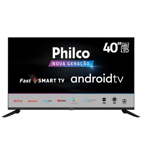 Tv 40" Led Philco Full Hd Smart - Ptv40g71agbl