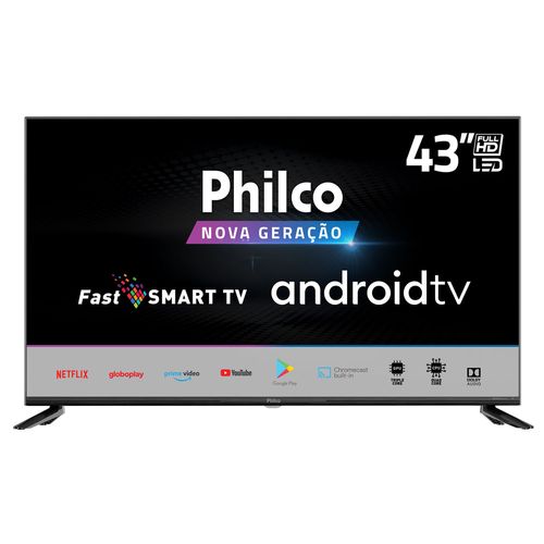 Tv 43" Led Philco Full Hd Smart - Ptv43agcg70blf