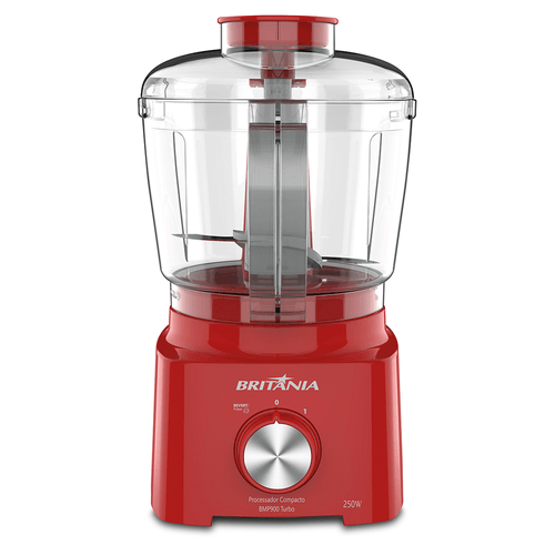 Processador de Alimentos Turbo Britânia, 250W, Função Pulsar, 500ml - BMP900V Menor preço em Processador de Alimentos Turbo Britânia, 250W, Função Pulsar, 500ml - BMP900V