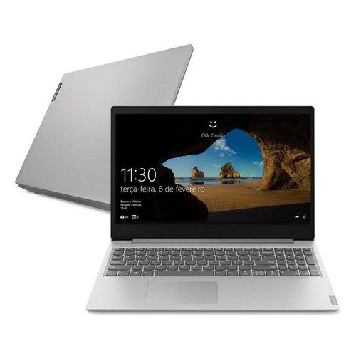 Notebook - Lenovo 81v70000br Amd Ryzen 7 3700u 2.30ghz 8gb 256gb Ssd Amd Radeon Rx Vega 10 Windows 10 Home Ideapad S145 15,6