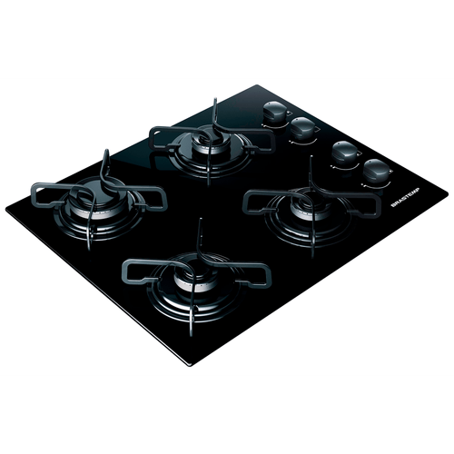 Cooktop Brastemp Ative 4 Bocas Preto - BDD61A - Bivolt Menor preço em Cooktop Brastemp Ative 4 Bocas Preto - BDD61A - Bivolt