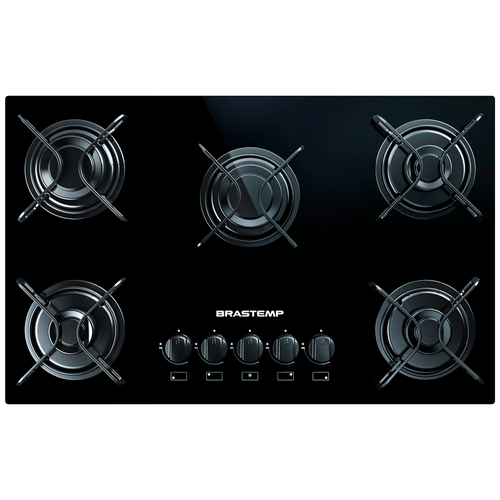 Cooktop Brastemp Ative, 5 Bocas, 4 Velocidades, Acendimento Automático, Preto - BDD75A - Bivolt Menor preço em Cooktop Brastemp Ative, 5 Bocas, 4 Velocidades, Acendimento Automático, Preto - BDD75A - Bivolt