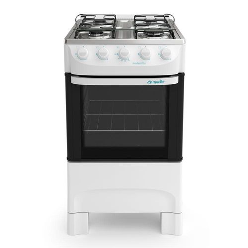 Fogão Mueller 4 Bocas Moderatto Branco Acendimento Manual - Bivolt Menor preço em Fogão Mueller 4 Bocas Moderatto Branco Acendimento Manual - Bivolt