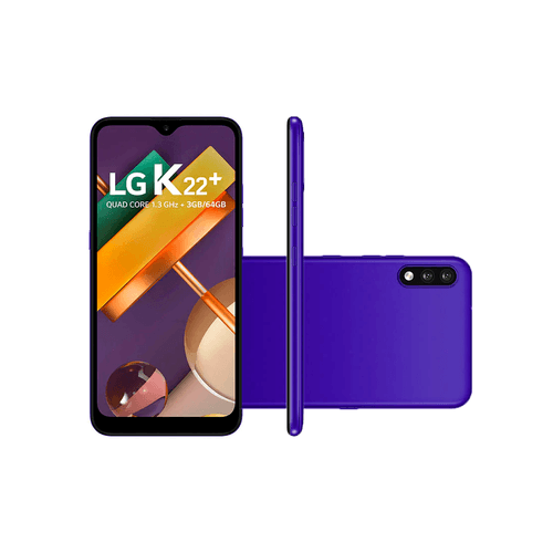 Smartphone LG K22+, Câmera Dupla, 6,2'', Android 10, 64GB, Azul - LMK200BAW - Smartphone LG K22+, Câmera Dupla, 6,2'', Android 10, 64GB, TV Digital, Azul - LMK200BAW Menor preço em Smartphone LG K22+, Câmera Dupla, 6,2'', Android 10, 64GB, Azul - LMK200BAW - Smartphone LG K22+, Câmera Dupla, 6,2'', Android 10, 64GB, TV Digital, Azul - LMK200BAW