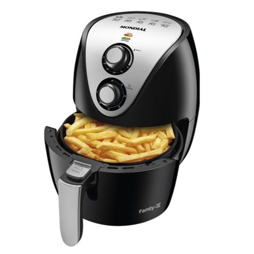 Fritadeira Elétrica Sem Óleo Air Fryer Mondial Family IV AF-30 3,5 Litros 1500W Menor preço em Fritadeira Elétrica Sem Óleo Air Fryer Mondial Family IV AF-30 3,5 Litros 1500W
