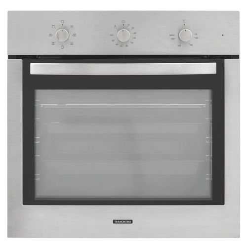 Menor preço em Forno Elétrico de Embutir Tramontina New Inox Cook em Aço Inox 7 Funções 71 L