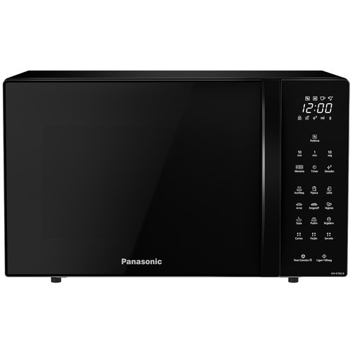 Micro-ondas Panasonic 32 Litros, Preto, 900W - NN-ST66LBRUN Menor preço em Micro-ondas Panasonic 32 Litros, Preto, 900W - NN-ST66LBRUN