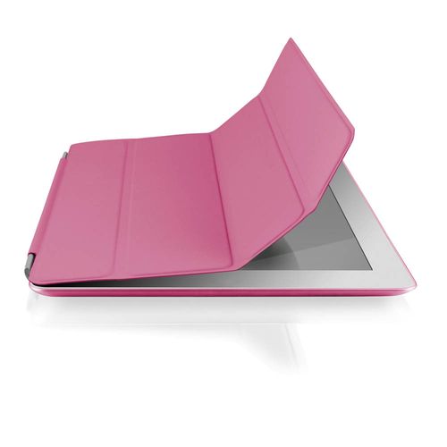 Case e Suporte Multilaser Double Smart Cover Multilaser 7Pol-Rosa - BO218 Menor preço em Case e Suporte Multilaser Double Smart Cover Multilaser 7Pol-Rosa - BO218