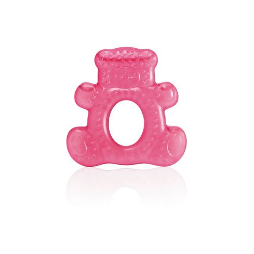 Mordedor com Água Teddy Bear Rosa Multikids Baby - BB144 Menor preço em Mordedor com Água Teddy Bear Rosa Multikids Baby - BB144