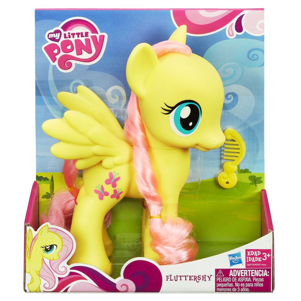 Netjes zuiden explosie My Little Pony 20cm Fluttershy - Hasbro - Novo Mundo