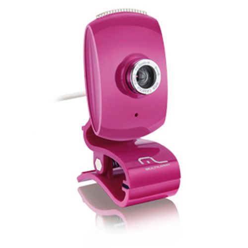 Webcam Multilaser Facelook com Microfone USB Rosa - WC048 é ruim? Webcam Multilaser Facelook com Microfone USB Rosa - WC048 é boa?