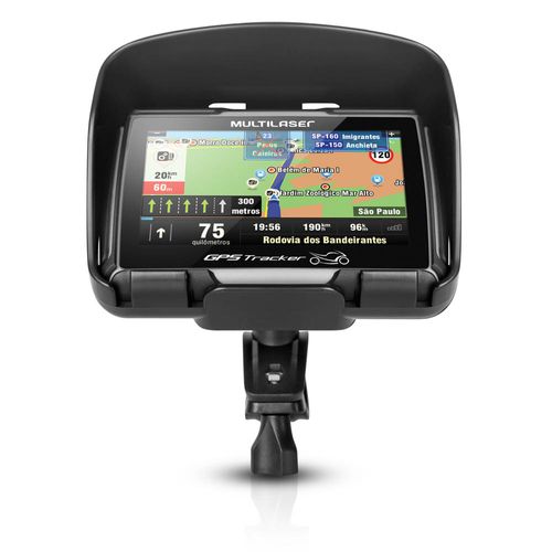 Navegador GPS Multilaser Tracker para Moto Tela 4.3" - GP040 é boa?