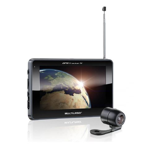 Navegador GPS Multilaser Tracker III Tela 7.0" com Câmera de Ré TV Digital Radio FM - GP039 Menor preço em Navegador GPS Multilaser Tracker III Tela 7.0" com Câmera de Ré TV Digital Radio FM - GP039