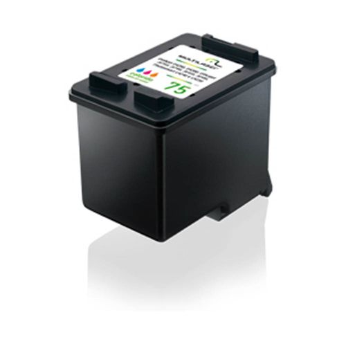 Cartucho de Tinta Hp 75 Color compativel Multilaser - CO75X Menor preço em Cartucho de Tinta Hp 75 Color compativel Multilaser - CO75X