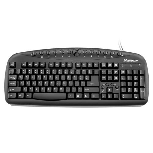 Teclado Multilaser Super Multimidia Preto USB - TC081 é boa?