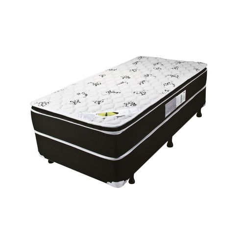 Cama Box Solteiro Aspen Molas Ensacadas com Pillow Top - Tecido Malha Bambu - 88x188x67 Menor preço em Cama Box Solteiro Aspen Molas Ensacadas com Pillow Top - Tecido Malha Bambu - 88x188x67