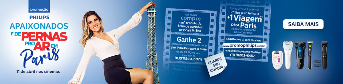 Promoção Philips De Pernas Pro Ar